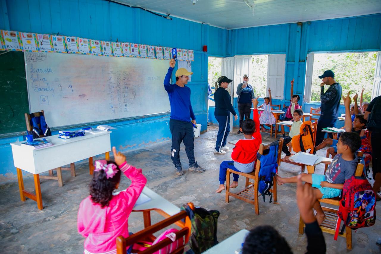 Radnice Cruzeiro do Sul se rozšiřuje a renovuje školu Alfredo Said ve Foz do Valparaíso