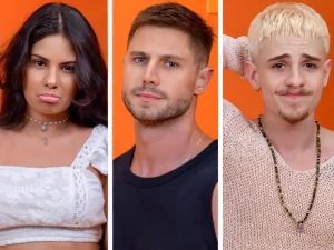 Paredão definido: Gabriela, Jonas e Juliano disputam permanência no reality