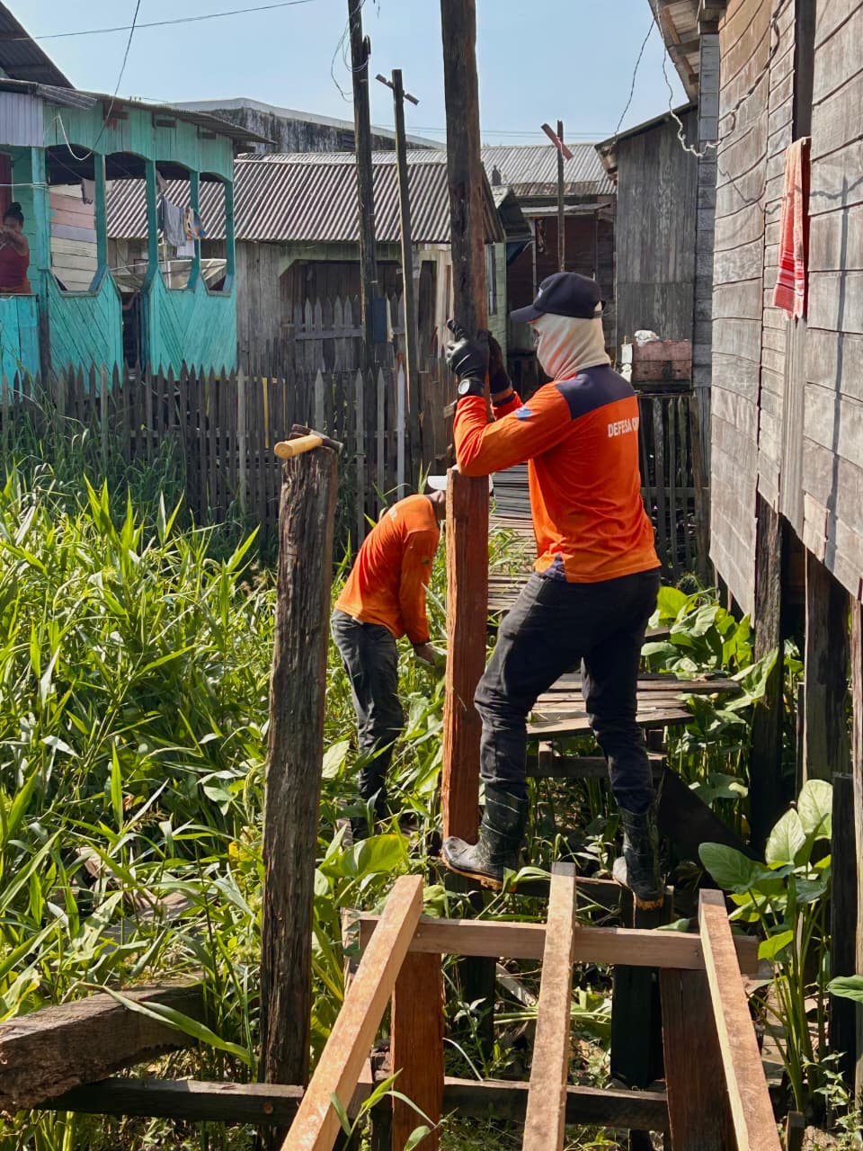 Radnice Cruzeiro do Sul staví skladiště o délce více než 300 metrů ve čtvrti Várzea