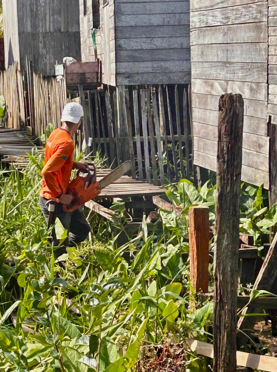 Radnice Cruzeiro do Sul staví skladiště o délce více než 300 metrů ve čtvrti Várzea