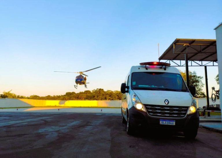 Letecká záchrana zachraňuje domorodé dítě s respiračním onemocněním v Acre