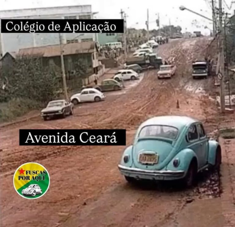 Foto histórica da Avenida Ceará resgata lembranças
