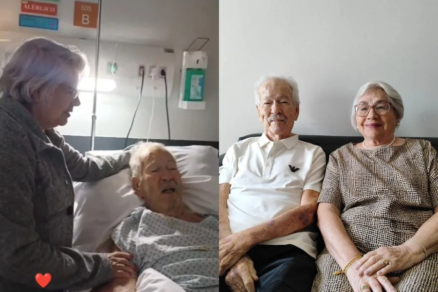 O amor que resistiu a quase sete décadas encontrou sua última e mais pura expressão em um “oi” carregado de afeto. Benedicto de Lima, de 90 anos, faleceu em São Paulo, mas não antes de realizar seu último desejo terreno: despedir-se de Nilta, de 86 anos, sua companheira de vida desde 1957.