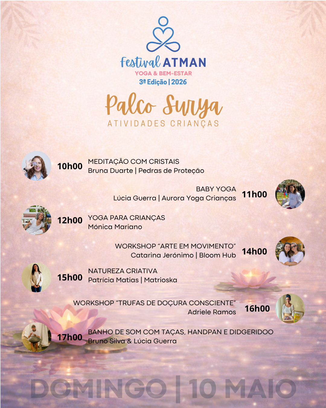 Atman Festival se vrací do Loulé se dvěma dny jógy, hudby a pohody