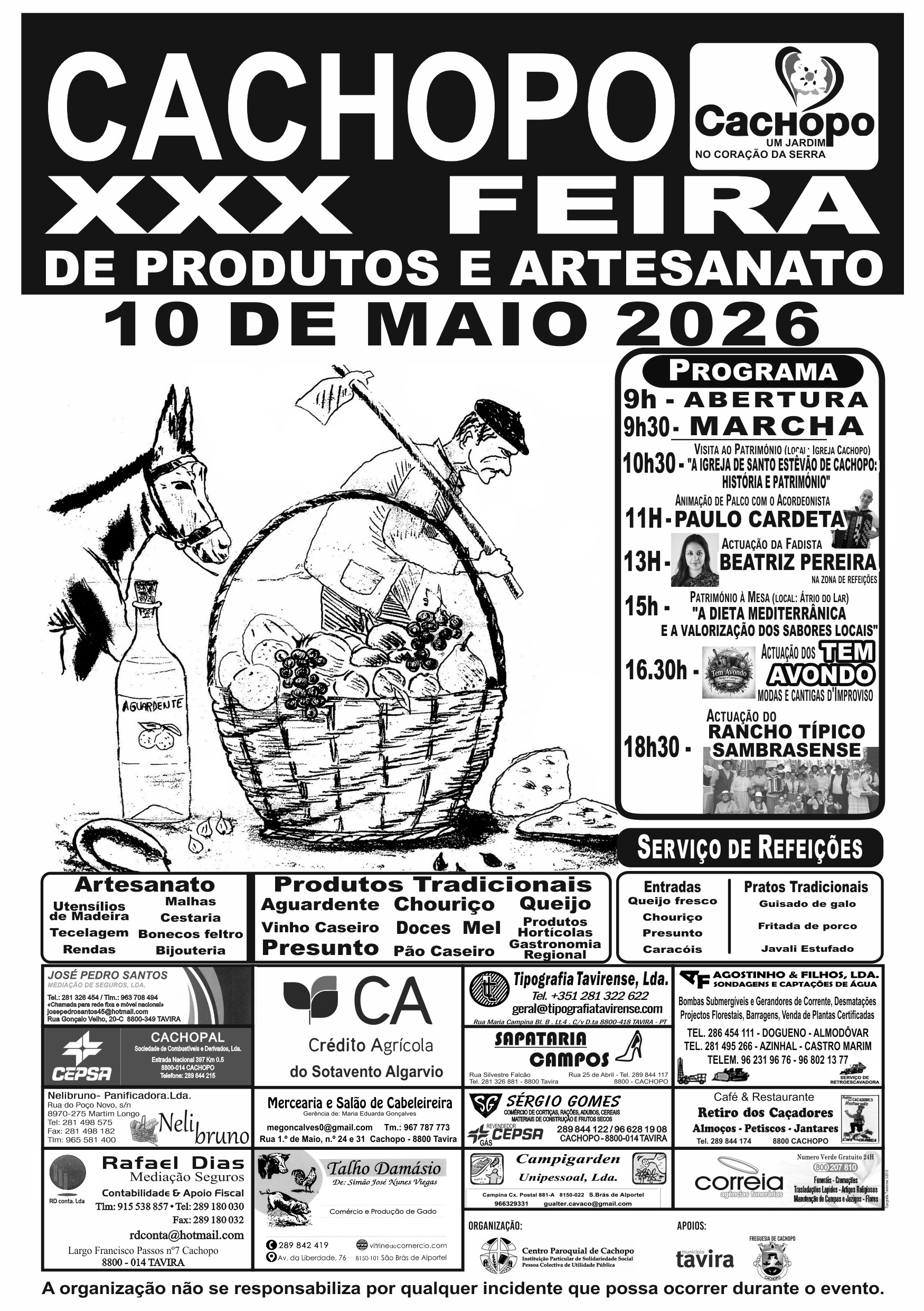 Veletrh řemesel a výrobků Cachopo oslavuje dědictví a kulturu