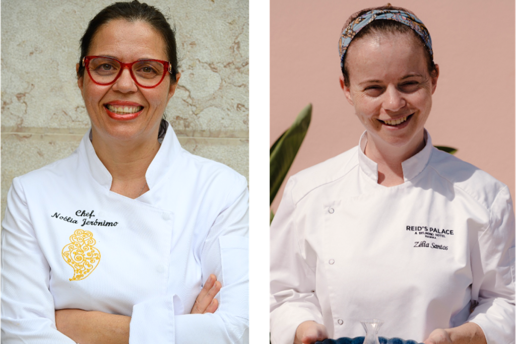 Noélia Jerónimo a Zélia Santos spolu na exkluzivní čtyřcestné večeři na Madeiře