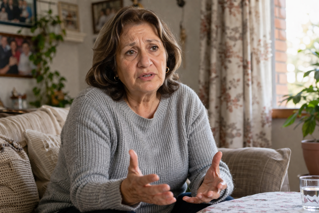 Reformada a falar. Crédito: Foto AI