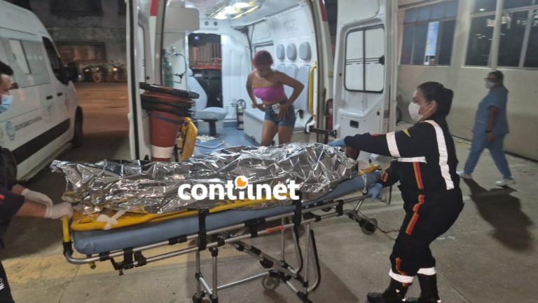 Jovem fica em estado grave após sofrer queda de moto em ramal de Rio Branco