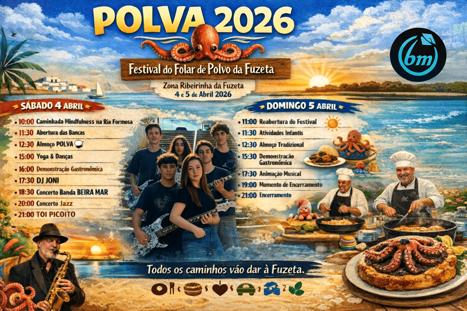 Fuzeta hostí první Folar de Polvo Festival v Portugalsku [vídeo]