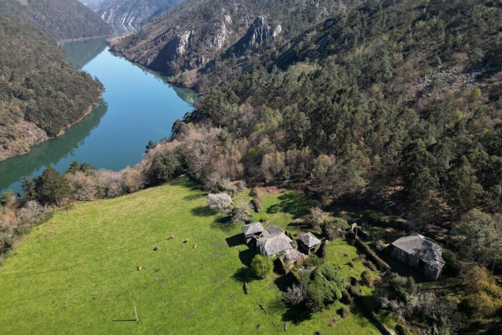 Aldeia de Lantero, em Espanha.