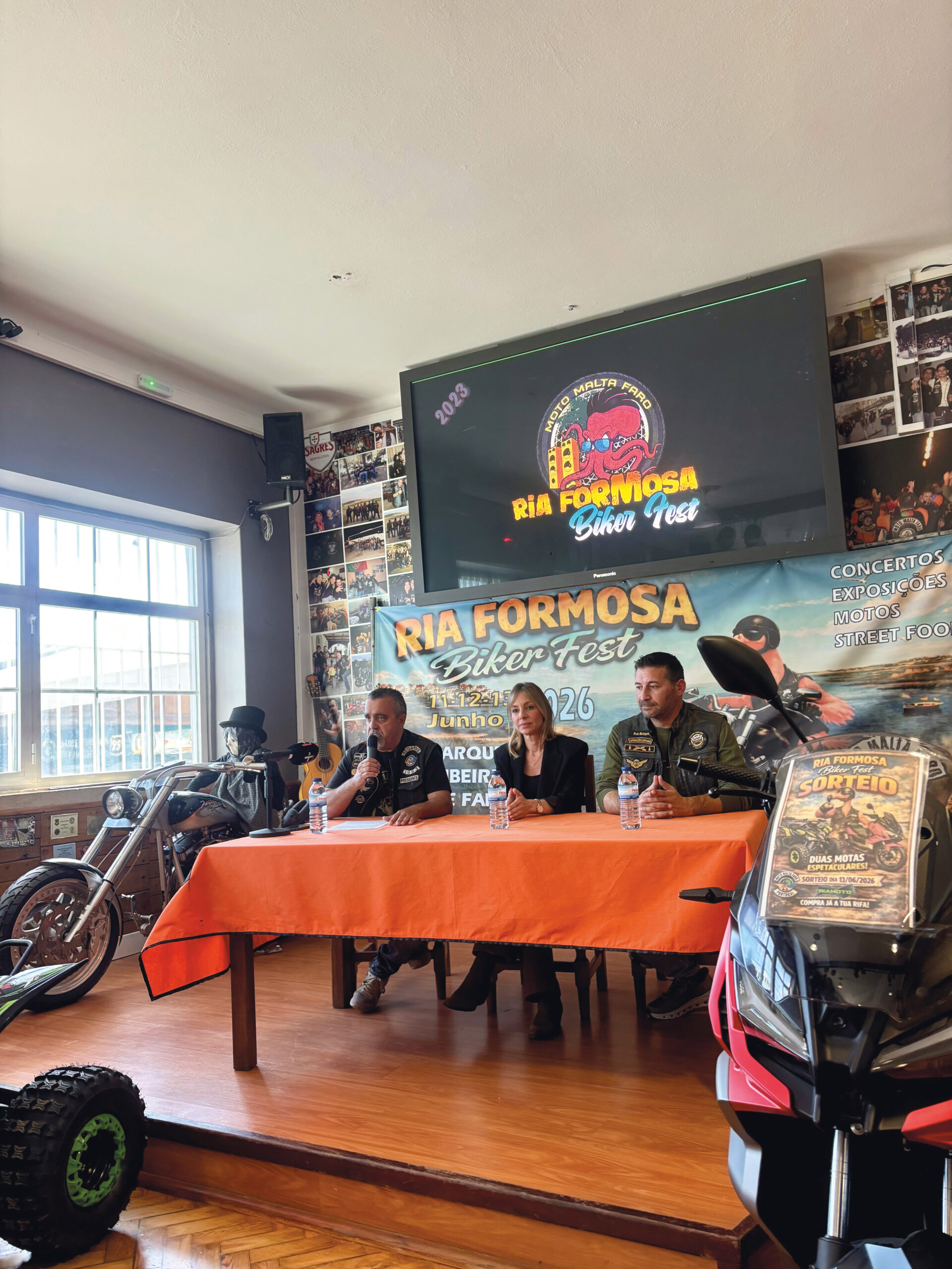 Ria Formosa Biker Fest se vrací do Fara se zaměřením na pohostinnost, hudbu a motorkářskou kulturu