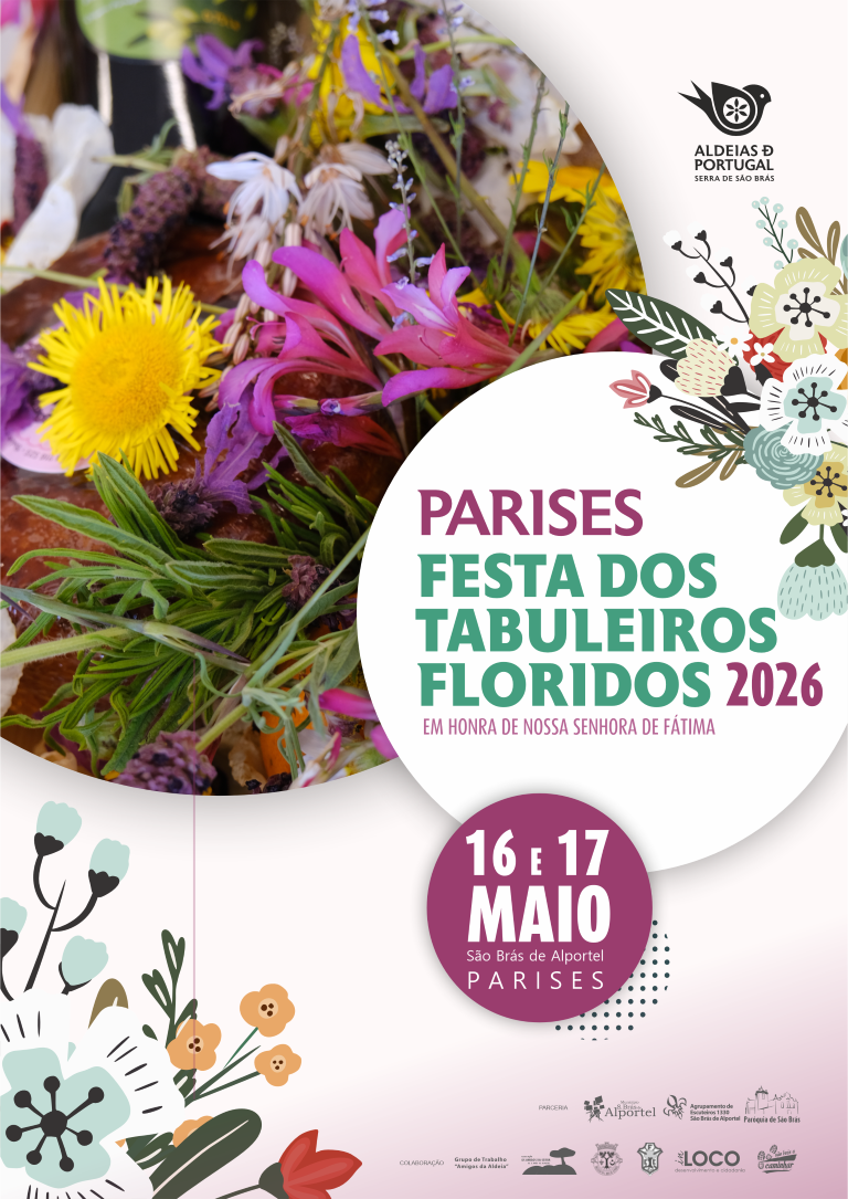Parises slaví Festa dos Tabuleiros Floridos procesí, procházkami a horskými tradicemi