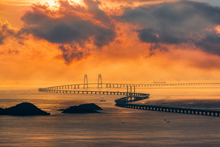 Ponte Hong Kong-Zhuhai-Macau. Crédito: Foto AI