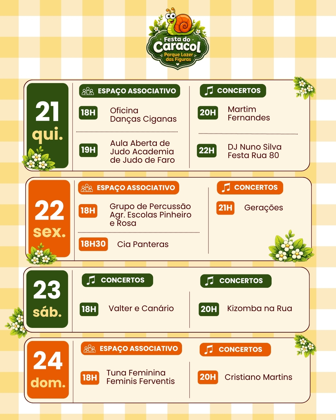 Šneci, hudba a solidarita oživují festival Caracol ve Faru