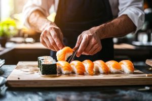 MSD Portimão propaguje show vaření sushi