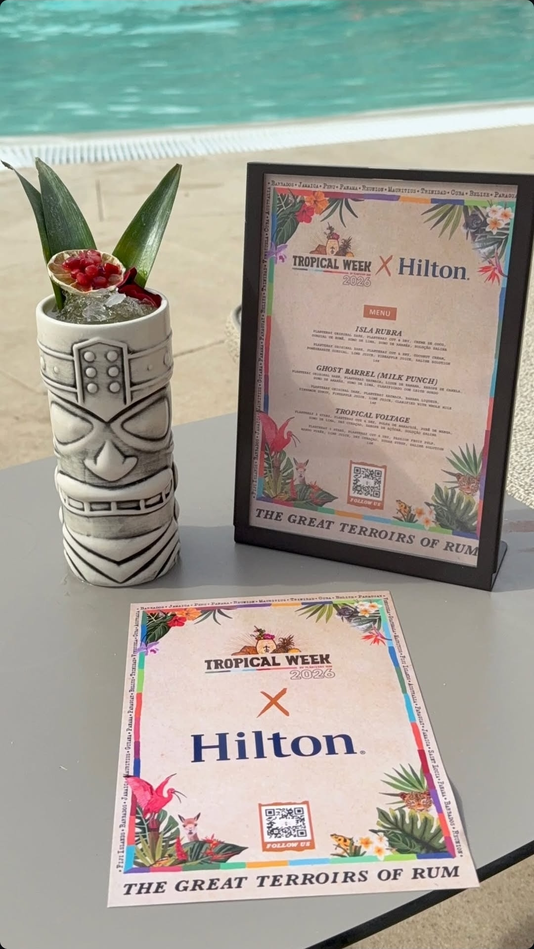 Tropický týden se vrací do hotelu Hilton Vilamoura s exkluzivními koktejly