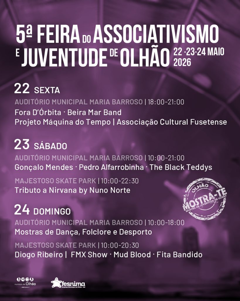 Fair Association and Youth Fair se vrací do Olhão s hudbou, tancem a sportem