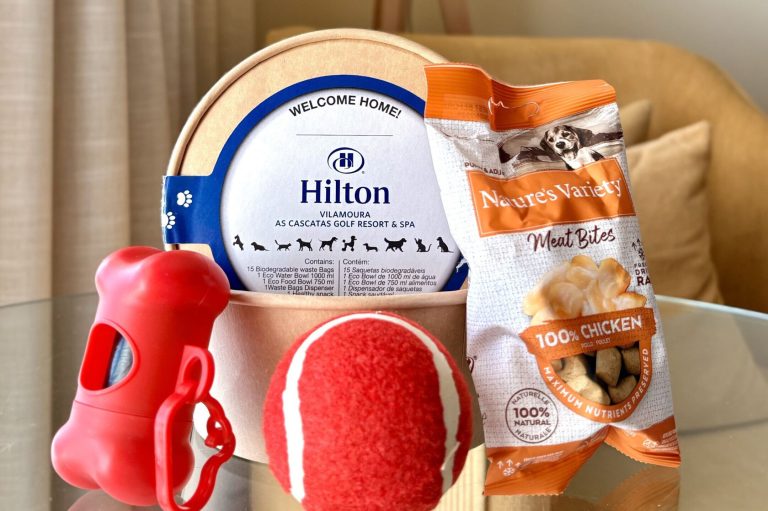 V hotelu Hilton Vilamoura mají na dovolené své místo i domácí mazlíčci