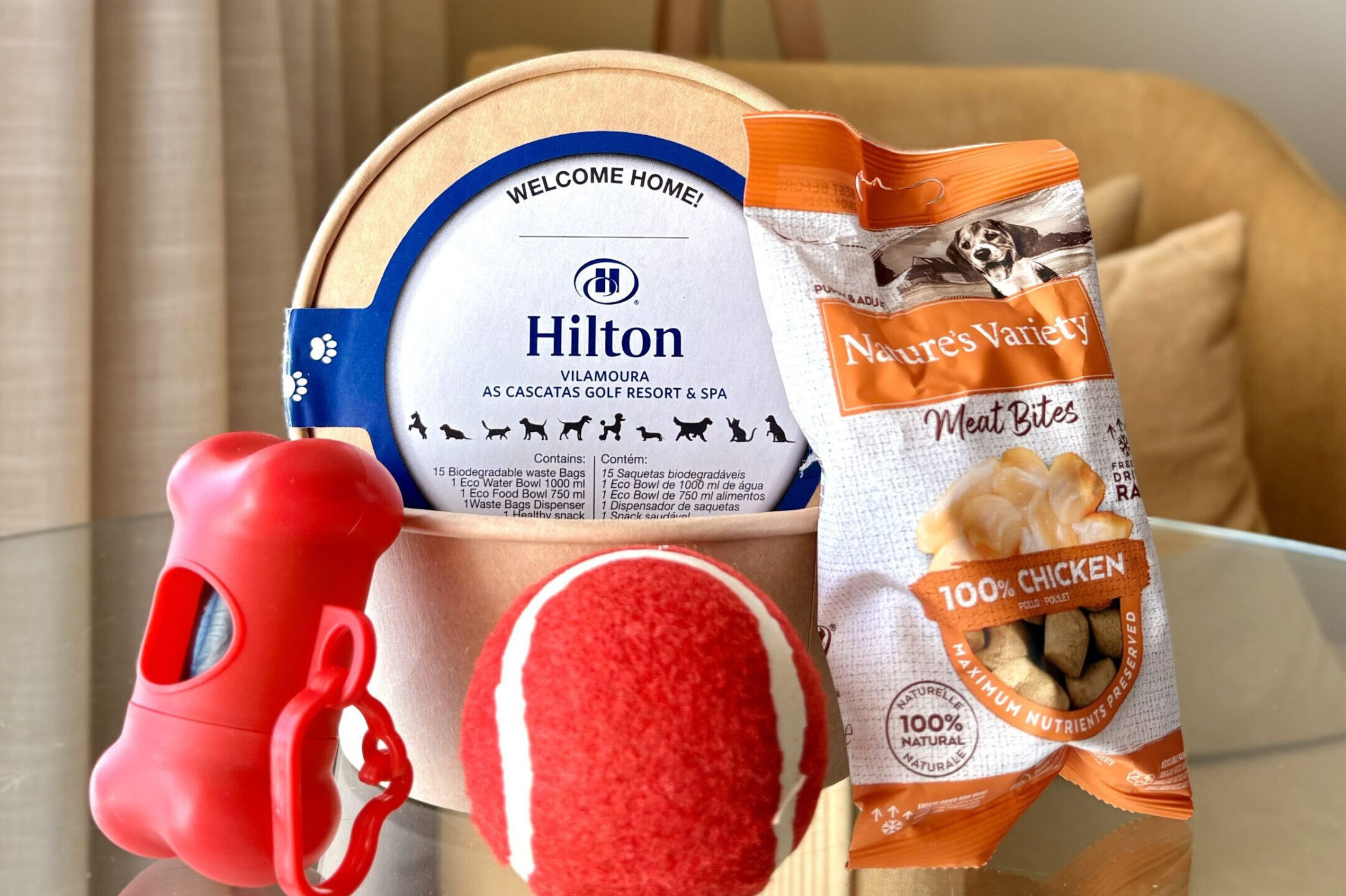 V hotelu Hilton Vilamoura mají na dovolené své místo i domácí mazlíčci