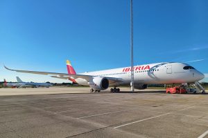 Avião da Iberia.