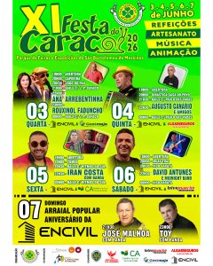 Festival Caracol se vrací do São Bartolomeu de Messines s pěti dny zábavy