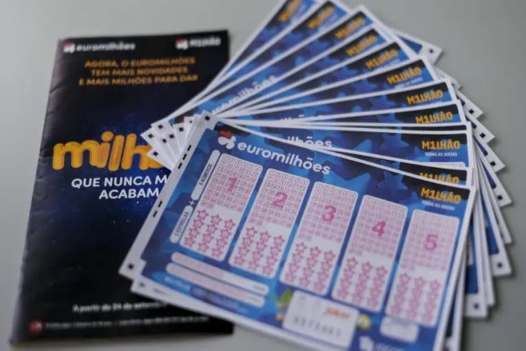 Boletins do Euromilhões. Crédito: Lusa