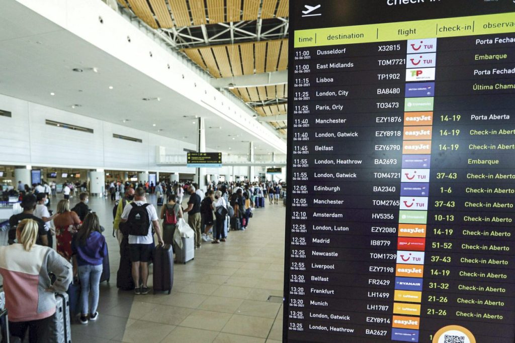 Aeroporto de Faro. Crédito: Lusa