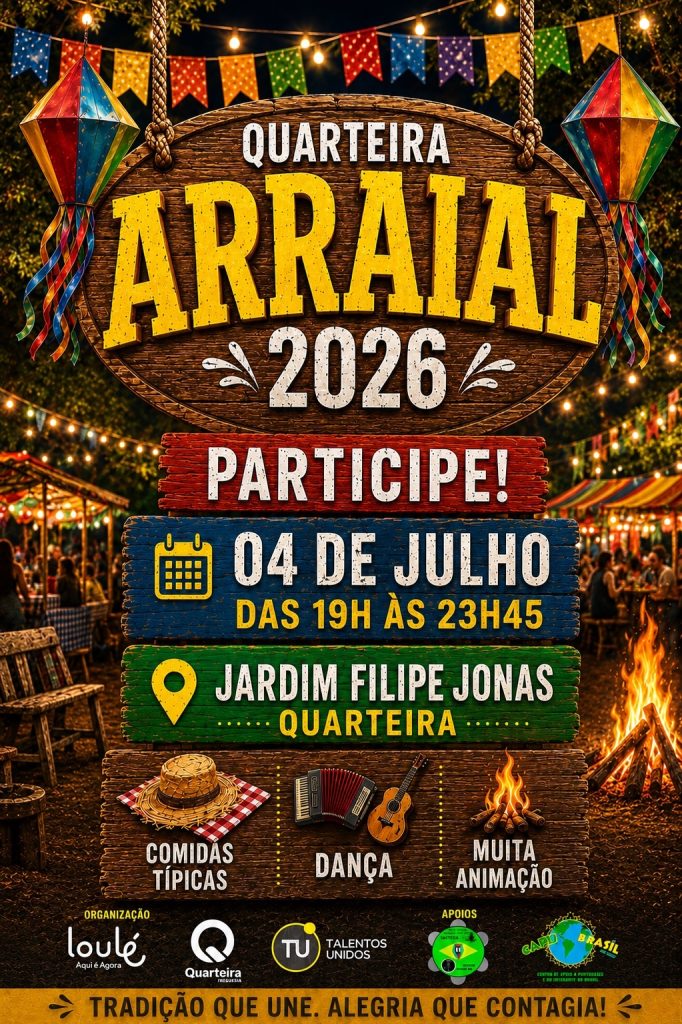 Arraial zahajuje letní veletrh Quarteira s brazilským festivalem a kulturní výměnou