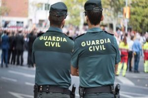 Guardia Civil. Crédito: Lusa